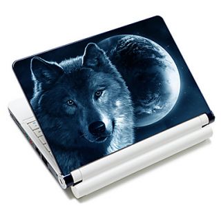 Wolf Pattern Laptop Protective Skin Sticker For 10/15 Laptop 18620(15 suitable for below 15)