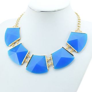 Fashion Alloy Multi stone Womens Necklace(More Colors)