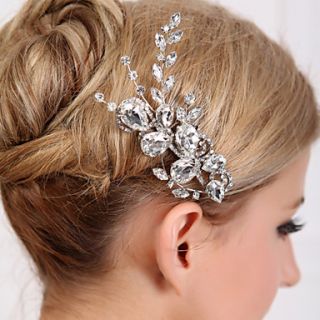 Gorgeous Crystal Wedding/Party Hair Combs/Headpiece(1 Piece Set)