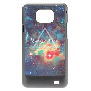 Triangle Pattern Hard Case for Samsung Galaxy S2 I9100