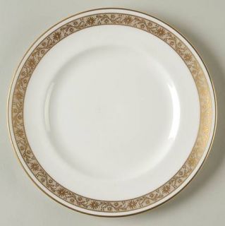 Royal Worcester Golden Anniversary Bread & Butter Plate, Fine China Dinnerware  