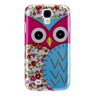 Exquisite Owl Pattern Hard Case for Samsung Galaxy S4 I9500