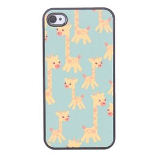 Giraffe Pattern Hard Case for iPhone 4/4S