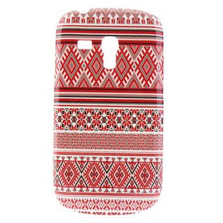 Red Grid Pattern Hard Case for Samsung Galaxy S3 Mini I8190