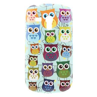 Owl Pattern Hard Case for Samsung Galaxy S3 Mini I8190