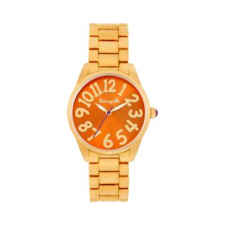 BETSEYVILLE Tropical Vacation Watch, Gold, Womens