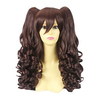 Brown Curly Pigtail 50cm Classic Lolita Wig