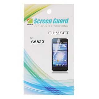 HD Screen Protector with Cleaning Cloth for Samsung Galaxy Trend Duos S7562