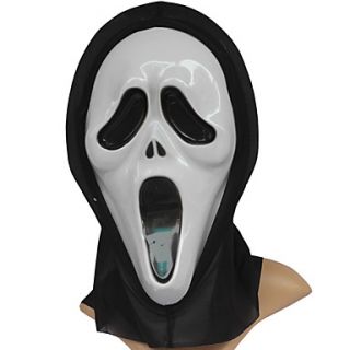 Screaming Ghost PVC Halloween Mask