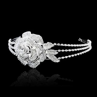 Luxurious Alloy Headbands with Rhinestone for Wedding/Special Occasion Headpieces