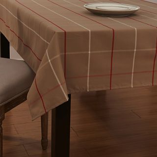 Concise Style Wide Checked Table Cloth