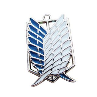Cosplay Necklace Inspired by Attack on Titan Wing of Freedom Symbol