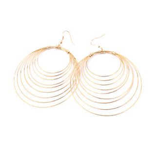 Alloy Multi circle Pattern Earrings(Assorted Colors)