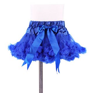 Solid Color Pettiskirt Tulle Flower Girl Dress