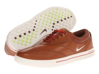 Nike Lunar Swingtip   Leather Mens Golf Shoes (Brown)