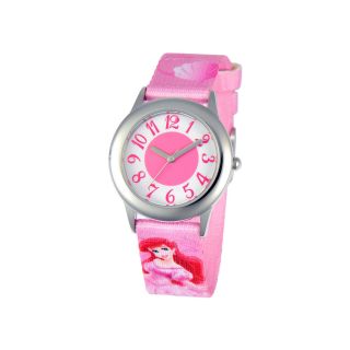 Disney Ariel Tween Pink Strap Watch, Girls