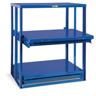 Little Giant Tool And Die Storage Shelving   53X36x60