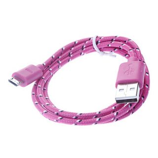 Colorful Design Micro USB 2.0 Date and Charging Cable for Samsung Cellphones