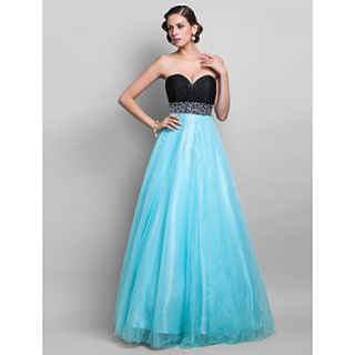 Ball Gown Sweetheart Floor length Tulle Grace Evening/Prom Dress