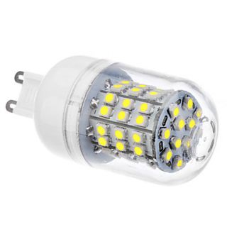G9 3.5W 60xSMD3528 300 320LM 6000 6500K Natural White Light LED Corn Bulb (110/220V)