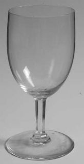 Baccarat Francois Villon Claret Wine   Plain, Cut Stem
