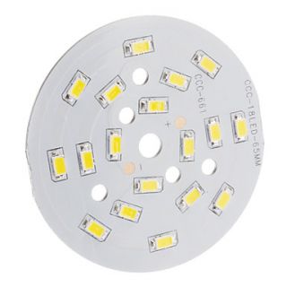 9W 850LM 3500K 18x5630SMD Warm White Light LED Source Module (DC 29 32V)