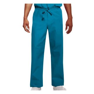 Cherokee Workwear Cherokee Unisex Drawstring Pants, Blue, Womens