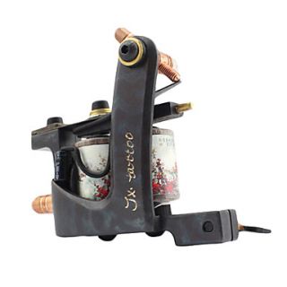 Brass Wire cutting 10 Wraps Engraving Tattoo Machine for Liner