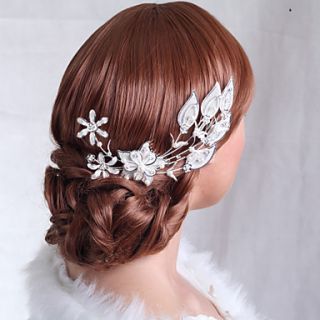 Elegant Alloy Hand made Hair Combs with Rhinestone for Wedding/Special Occasion Headpieces