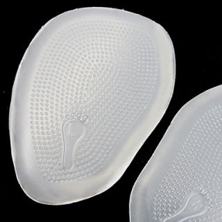 Comfortable Transparent Silicone Inner Height Increasing Insole