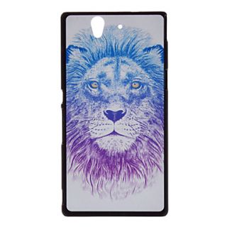 Handsome Lion Pattern Protective Case for Sony Xperia Z/L36h