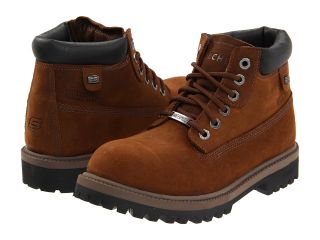 SKECHERS Verdict Mens Lace up Boots (Brown)