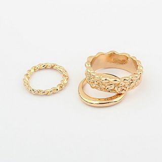 Exquisite Alloy Womens Rings(Set Of Three)