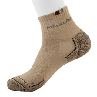 MAXLAND Mens Moisture Wicking Terry Cloth Socks