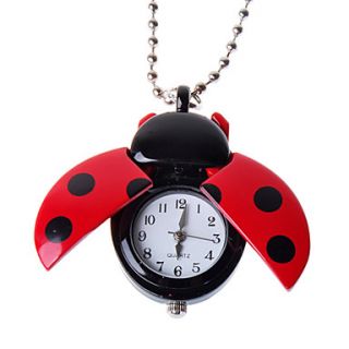 Charming Necklace Watch (Beetle)