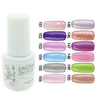 Sequins UV Color Gel Nail Polish No.145 156 (5ml, Assorted Colors)