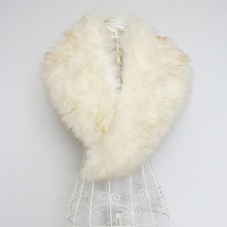 Nice Faux Fur Collar Evening/Casual Wraps (More Colors)