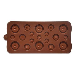Silicone Button Shape Chocolate Molds