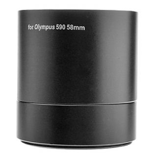 MASSA 58mm Digital Camera Lens Adapter Filter Tube for OLYMPUS SP590