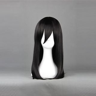 Attack on Titan Mikasa Ackermann Black Cosplay Wig