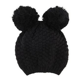Cute Mickey Ears Knit Hat