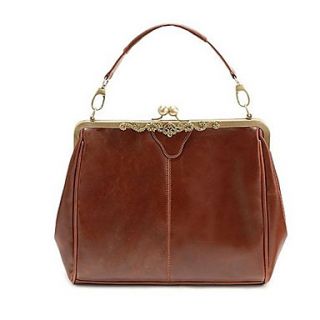 Vintage Leather Classic All match Tote