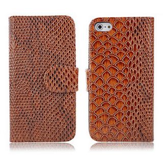 Skakeskin Print Leather Case for iPhone 4/4S
