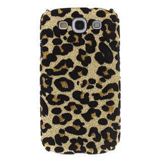 Bling Leopard Print Pattern Hard Back Cover Case for Samsung Galaxy S3 I9300