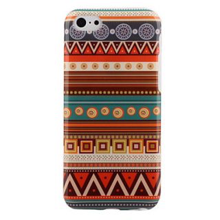 Aztec Style Colorful Stripe PC Hard Back Case for iPhone 5C