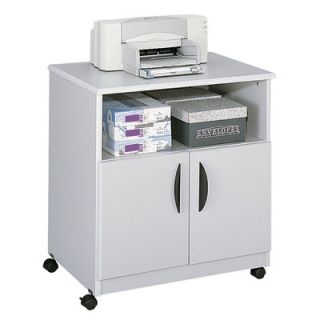 Safco Products Machine Stand with Open Compartment 1850 Finish Gray