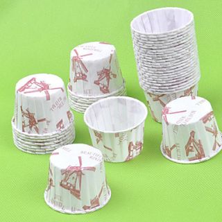 Heat Resistant Cake Cup / Muffin Paper (Set Of 10)