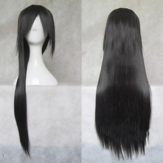 Naruto Uchiha Itachi Black long Straight Cosplay Wig