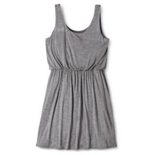 Merona Womens Easy Waist Knit Tank Dress   Heather Grey   XS