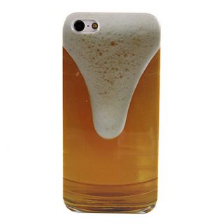 Beer Bubble Pattern Hard Case for iPhone 5/5S